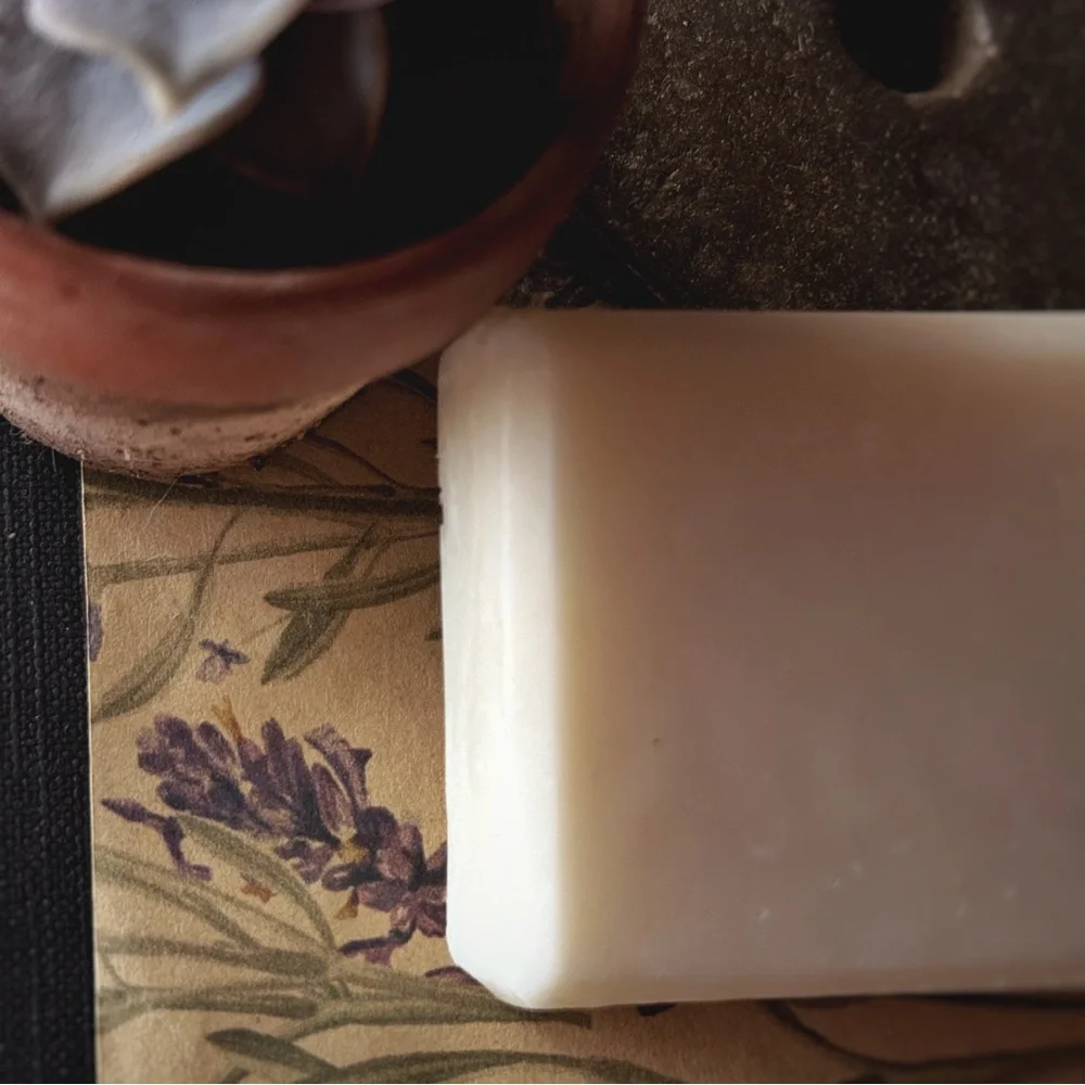 Handmade Old Fashioned Bar Soap. Lard and Tallow Based. Lavender Essential Oil